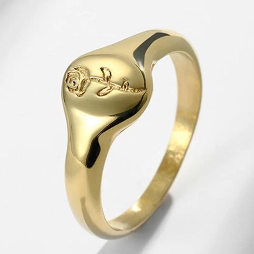 Geometric Titanium Rings - Fashion-Forward Statement Piece