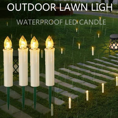 FPOO LED Candle Light - Flameless with Remote Control for Christmas Decor