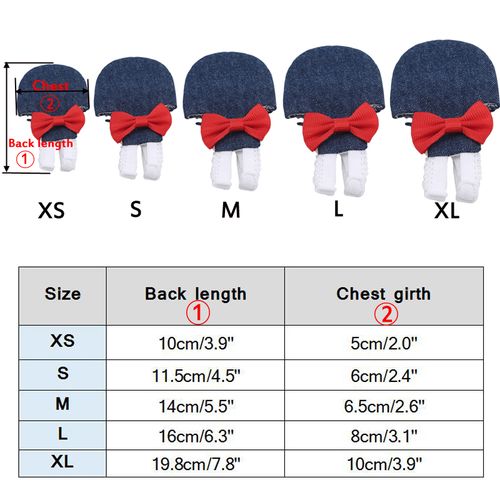 Bird Diaper Flight Suit for Parrots - Adjustable Cotton Pet Clothes