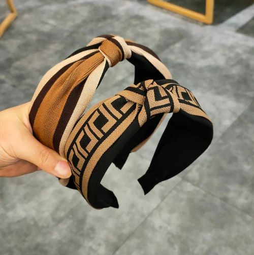 Classic Striped Turban Headband - Trendy Cotton Hair Accessories