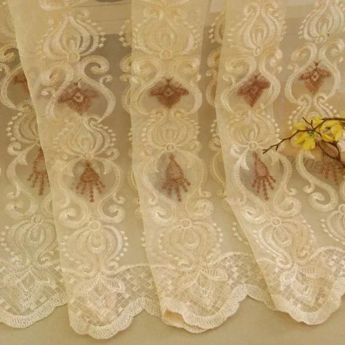 Elegant Tulle Curtain - Modern Design for Home & Office Windows