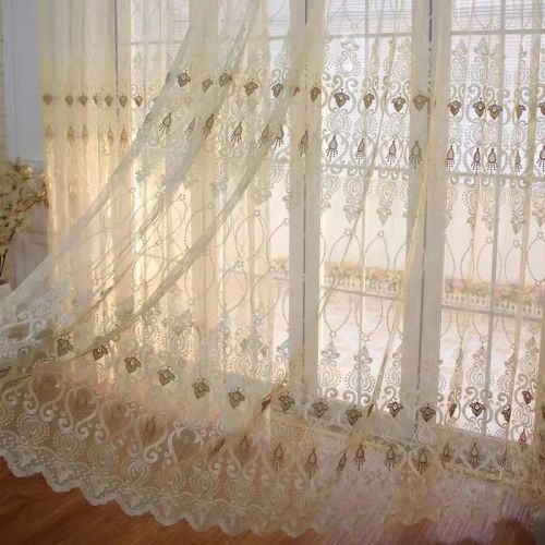 Elegant Tulle Curtain - Modern Design for Home & Office Windows