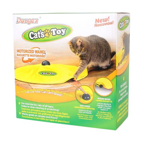Electric Cat Toy Plate - Interactive Feather for Endless Fun