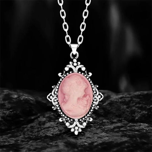 Anstory Vintage Cameo Necklace - Unique Design for Parties