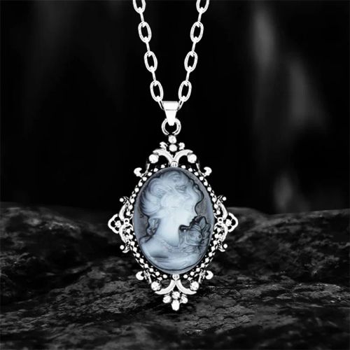Anstory Vintage Cameo Necklace - Unique Design for Parties