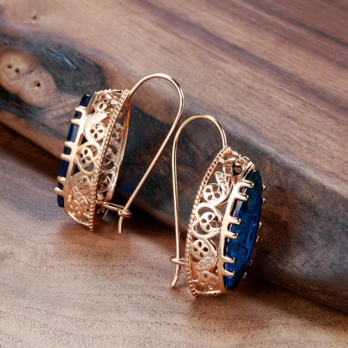 Kinel Vintage Jewelry Set - Elegant Zircon Necklace & Accessories