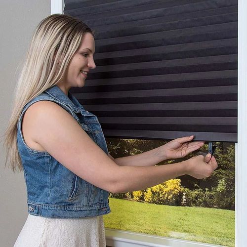 Non-Woven Pleated Blinds - Sun Protection & Privacy - Roman Shades
