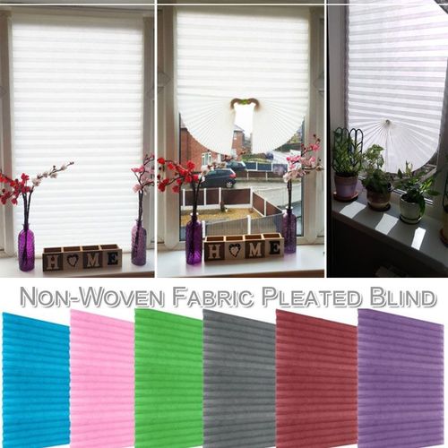 Non-Woven Pleated Blinds - Sun Protection & Privacy - Roman Shades