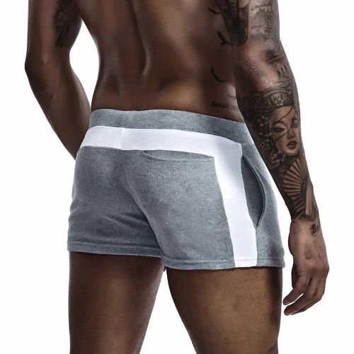 SEOBEAN Comfortable Fleece Sleep Shorts - Stylish Loungewear for Home