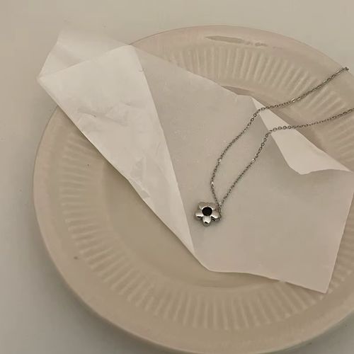 imixlot Vintage Flower Pendant Necklace - Trendy Aesthetic Jewellery - B