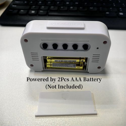 NieNie Digital Alarm Clock with Backlight | Modern Design & Versatile Functions
