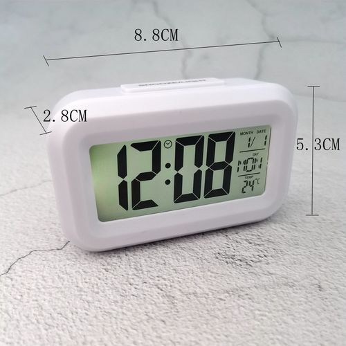 NieNie Digital Alarm Clock with Backlight | Modern Design & Versatile Functions
