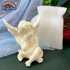 Diyclan Food-Grade Silicone Angel Mould - Versatile Baking Solution