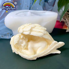 Diyclan Food-Grade Silicone Angel Mould - Versatile Baking Solution