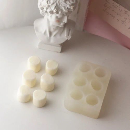 Aflorecer Silicone Candle Mold - Create Unique Marshmallow Snowman Designs