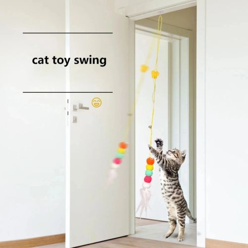Interactive Feather Cat Toy - Engaging Fun for Cats
