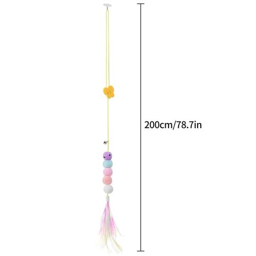 Interactive Feather Cat Toy - Engaging Fun for Cats