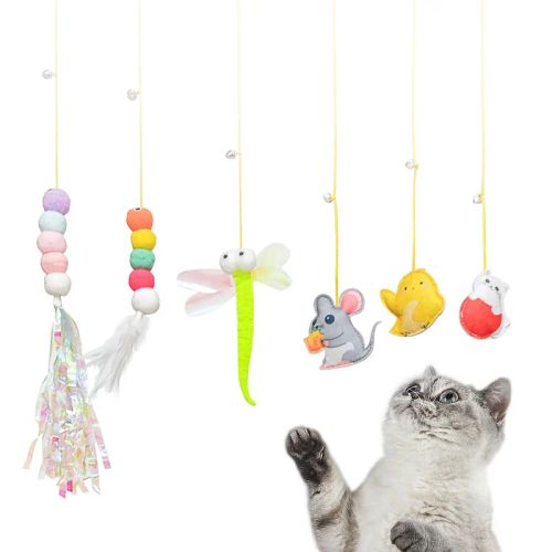 Interactive Feather Cat Toy - Engaging Fun for Cats