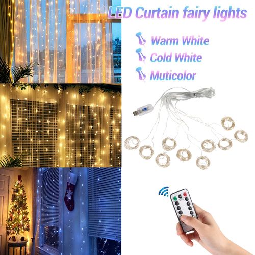 Huiran Fairy Lights - 8 Modes - Ideal for Festive Decorations