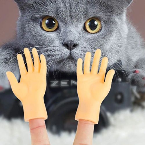 MEADE Interactive Silicone Finger Toys for Cats - Fun Pet Supplies