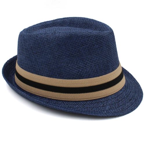 Stylish Straw Fedora Hat for Summer Sun Protection | Casual Accessory