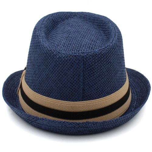 Stylish Straw Fedora Hat for Summer Sun Protection | Casual Accessory