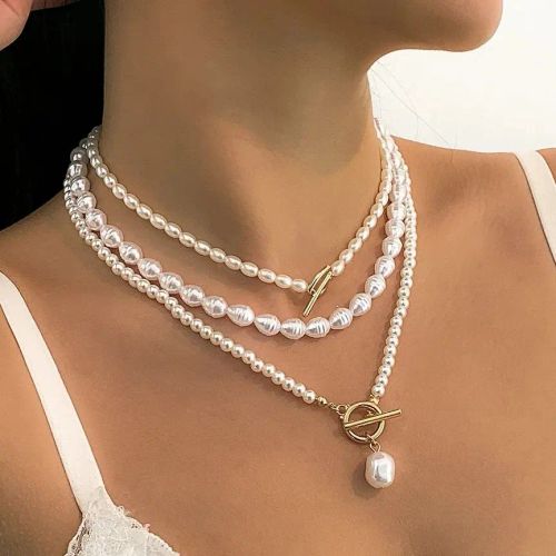 Ingemark Elegant Pearl Pendant Necklace - Perfect Charm Accessory