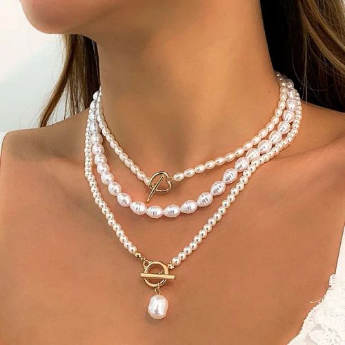 Ingemark Elegant Pearl Pendant Necklace - Perfect Charm Accessory