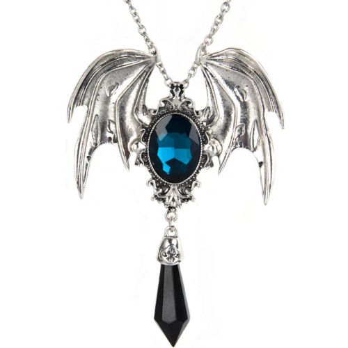Fashionable Bat Pendant Necklace - Unique Halloween Gift