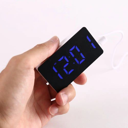 LED Digital Alarm Clock - Multifunctional Wall Clock for Home & Office Decor
