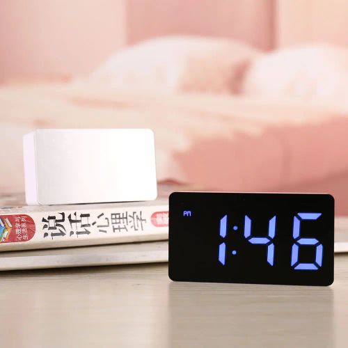 LED Digital Alarm Clock - Multifunctional Wall Clock for Home & Office Decor