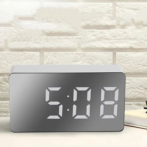 LED Digital Alarm Clock - Multifunctional Wall Clock for Home & Office Decor