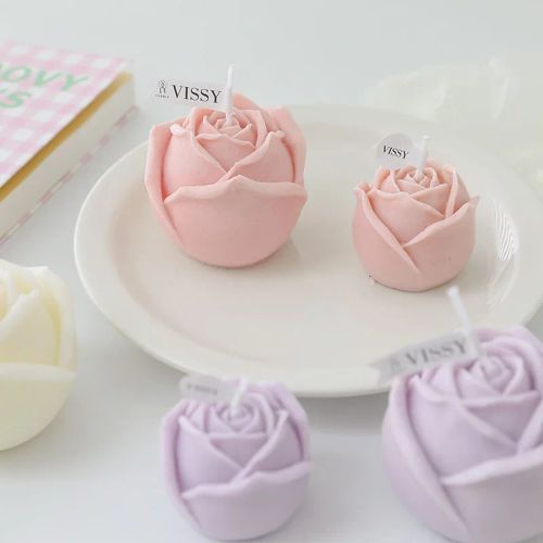 Silicone Flower Mold for DIY Candles Chocolates & Aromatherapy Creations