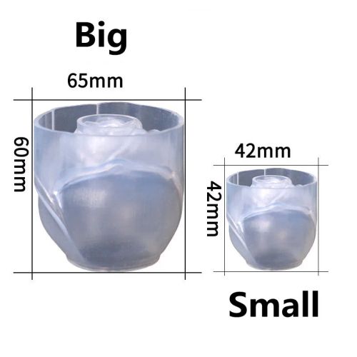 Silicone Flower Mold for DIY Candles Chocolates & Aromatherapy Creations