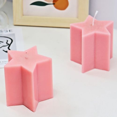 ZINBOOM Star-Shaped Candle Mold | Durable PC Material | Ideal for Crafting