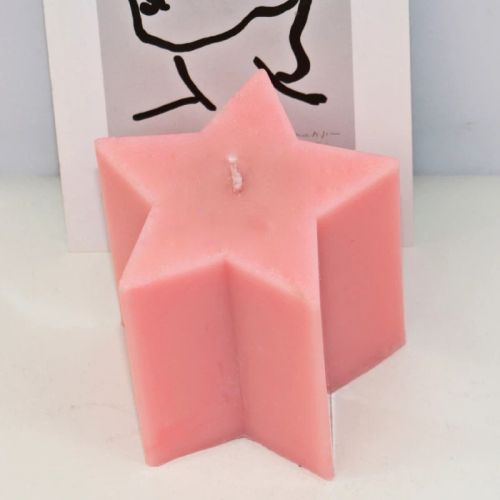 ZINBOOM Star-Shaped Candle Mold | Durable PC Material | Ideal for Crafting