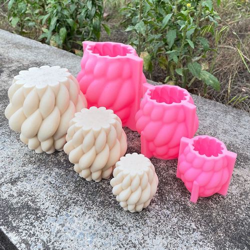 Rotating 3D Raindrops Silicone Mold for DIY Crafts and Home Decor