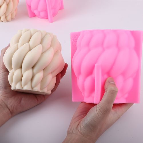 Rotating 3D Raindrops Silicone Mold for DIY Crafts and Home Decor