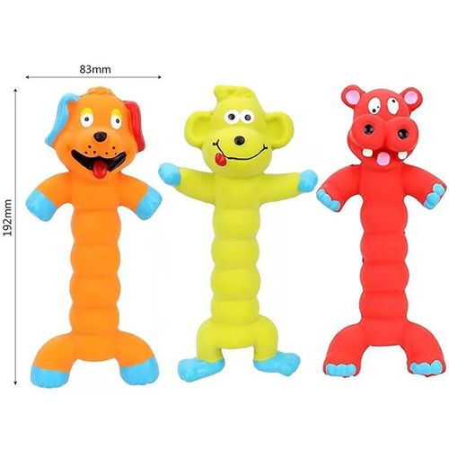 Durable Latex Squeak Dog Toy for Fun and Playtime