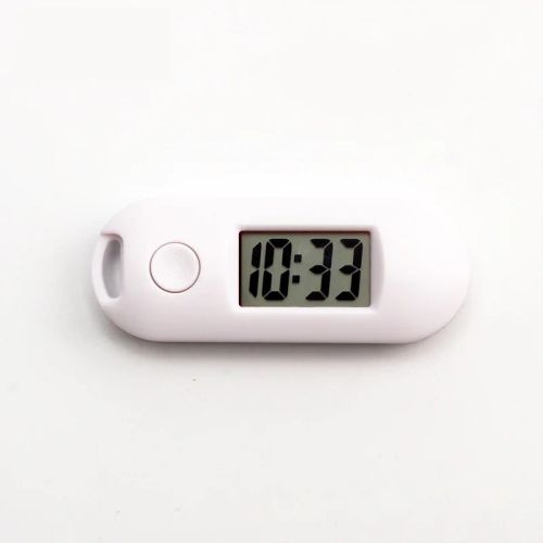 Compact Mini Alarm Clock with Backlight - Portable Timepiece for Travel