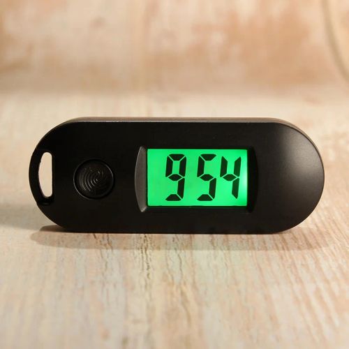 Compact Mini Alarm Clock with Backlight - Portable Timepiece for Travel