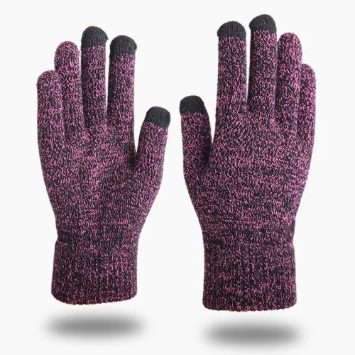 GAFASTWO Knitted Gloves - Warmth & Touchscreen - Winter Gloves