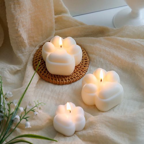3D Panda Claw Silicone Mould for Handmade Scented Candles & Soaps