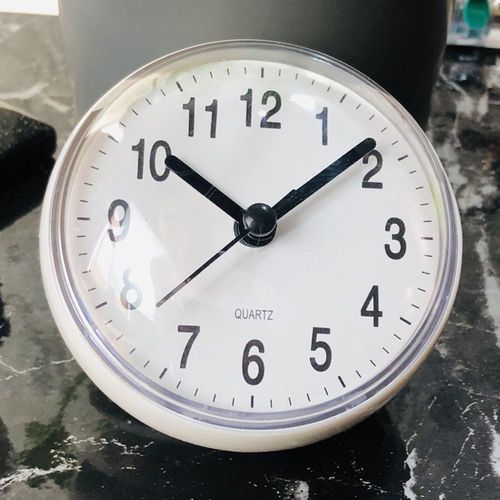 Waterproof Digital Wall Clock - Stylish Shower Clock for Bathroom Decor