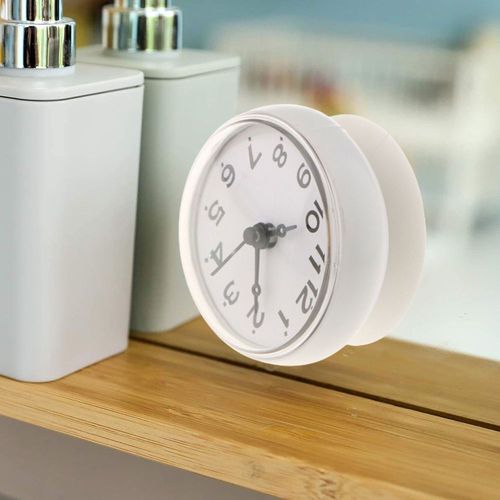 Waterproof Digital Wall Clock - Stylish Shower Clock for Bathroom Decor