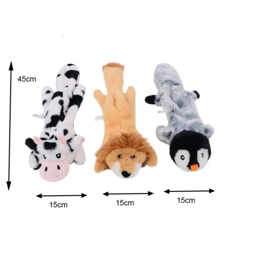 Plush Squeaky Dog Toy - Engaging Fun & Playtime Accessory