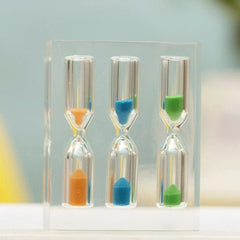 Colourful Acrylic Hourglass Timer - Creative Home Decor & Gift Item