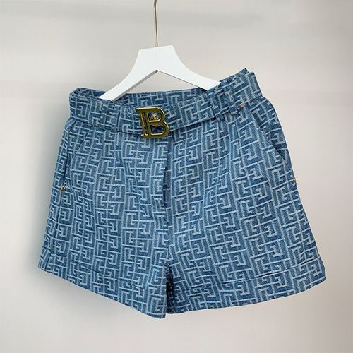 MEIDEPIN Geometric Cotton Shorts - Comfortable Casual Style