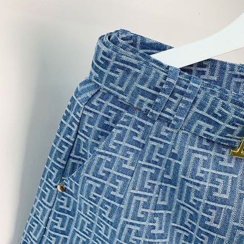 MEIDEPIN Geometric Cotton Shorts - Comfortable Casual Style