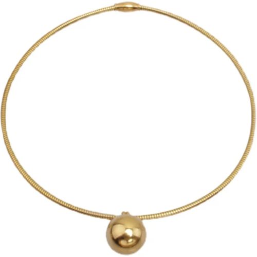 Kuziduocai Exquisite 316L Stainless Steel Ball Pendant Necklace